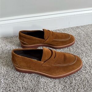 Salvatore Ferragamo Loafer / Brown Suede / Men’s Size 8 / Made in Italy